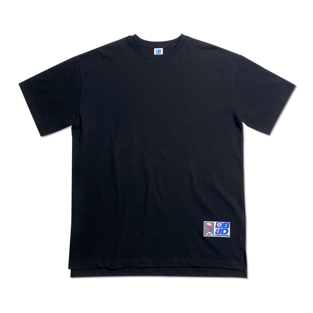 10301 태극기 패치 반팔 티셔츠 (BLACK)